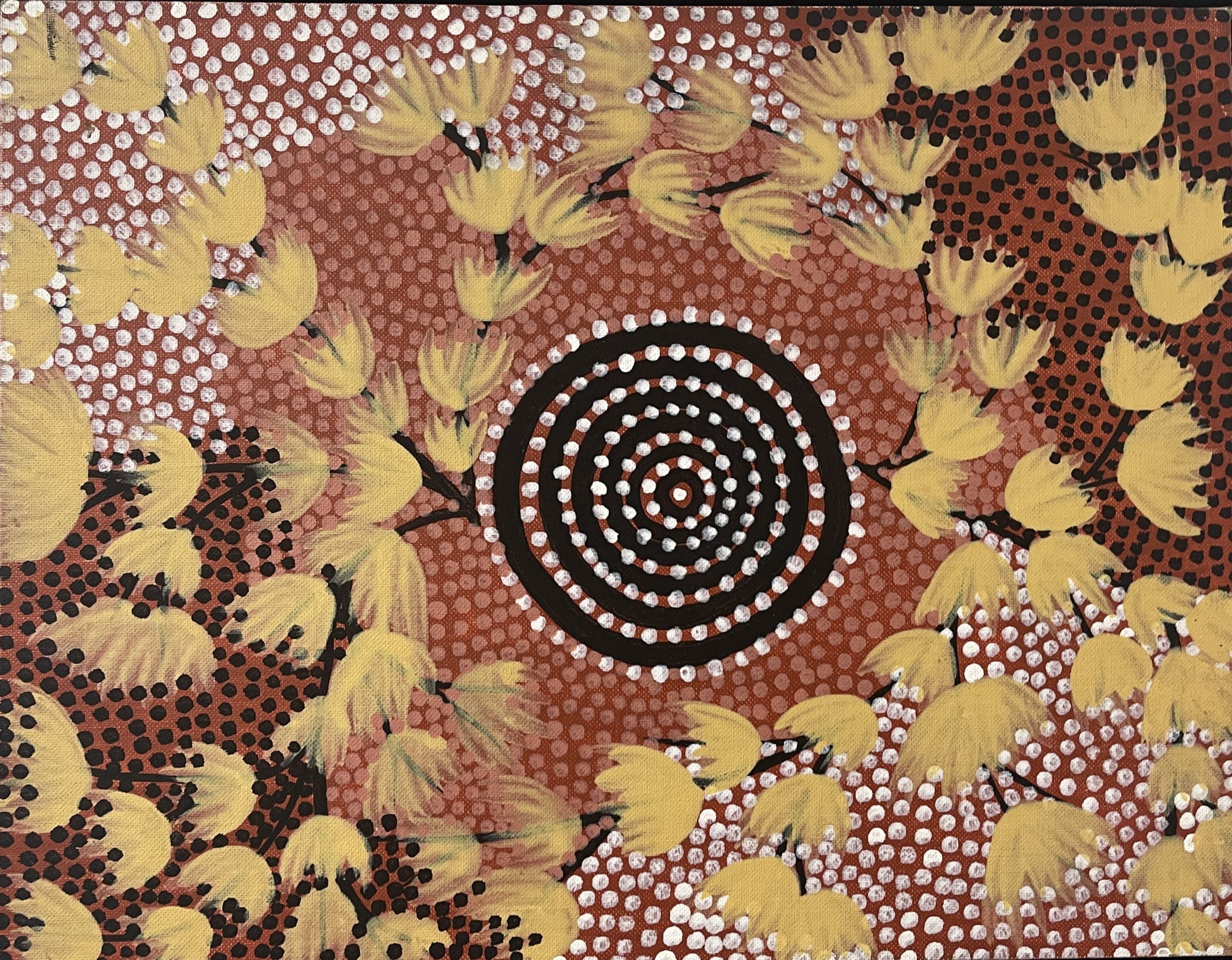 Billy Stockman Tjapaltjarri 45 x 35 RDD956 $8,800